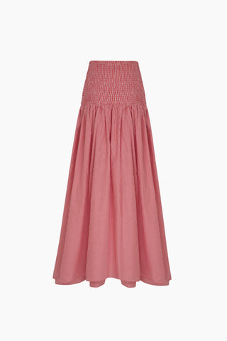 Fever Red Gingham Skirt
