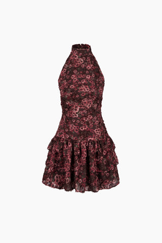 Fiore Pink Floral Mini Dress