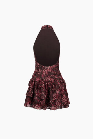 Fiore Pink Floral Mini Dress