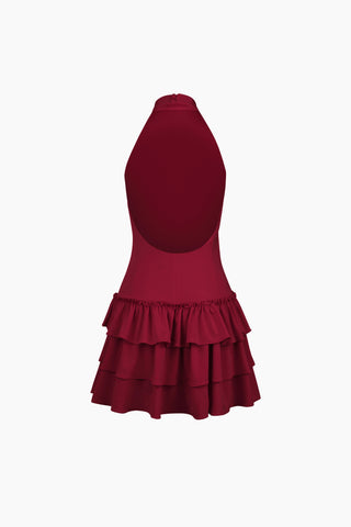 Fiore Red Mini Dress