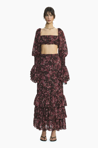 Hola Pink Floral Top