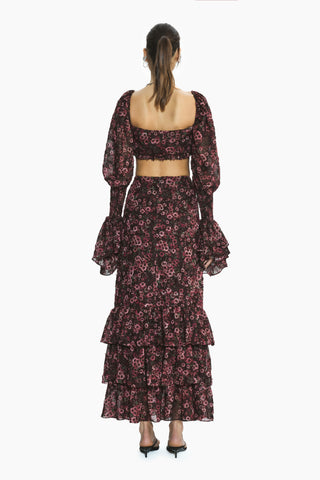 Hola Pink Floral Top