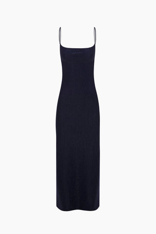 Hush Midi Dress / Navy Blue Glitter