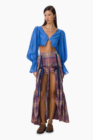 Rove Skirt / Red Checked