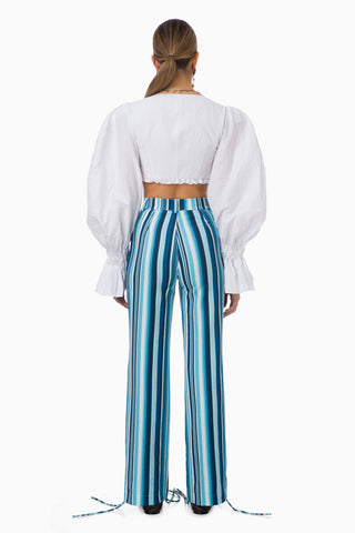 Jodie Trousers / Blue Striped