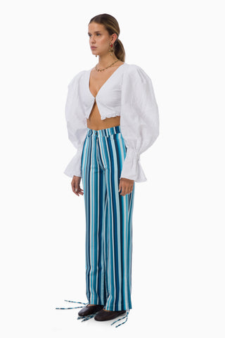 Jodie Trousers / Blue Striped