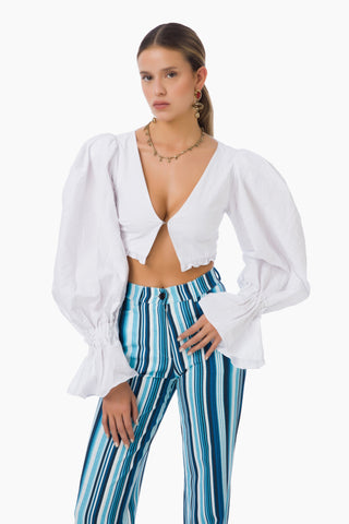 Sky Balloon Shirt / White