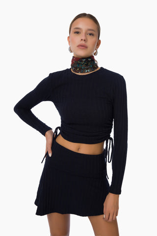 Marlene Set / Navy Blue