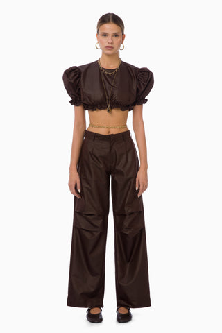 Mimi Cargo Trousers / Brown