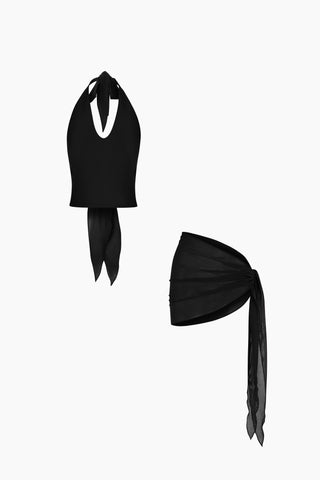 Muse Black Glitter Set