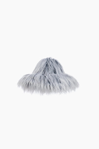 Ola Fur Hat / Ice Blue