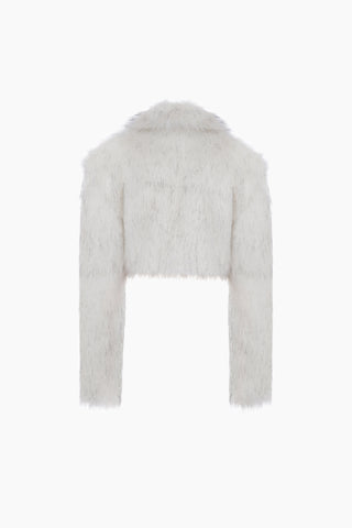Rare White Fur Jacket