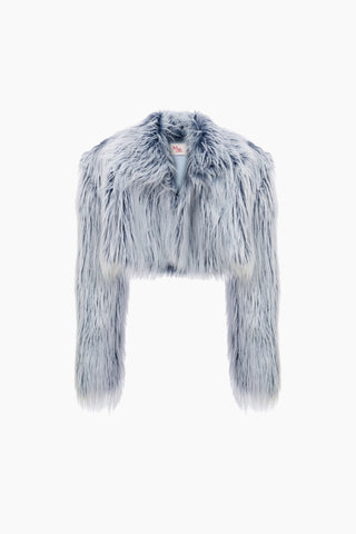 Rare Fur Jacket / Ice Blue