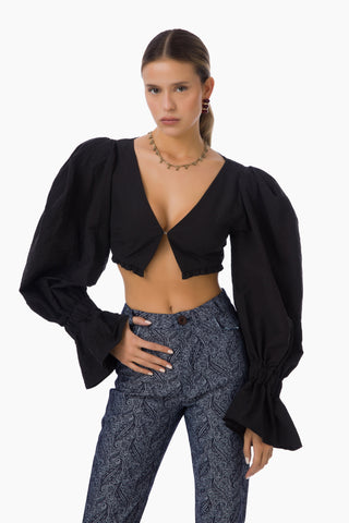 Sky Balloon Shirt / Black