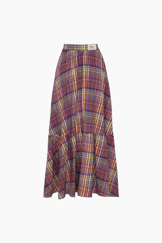 Rove Skirt / Red Checked