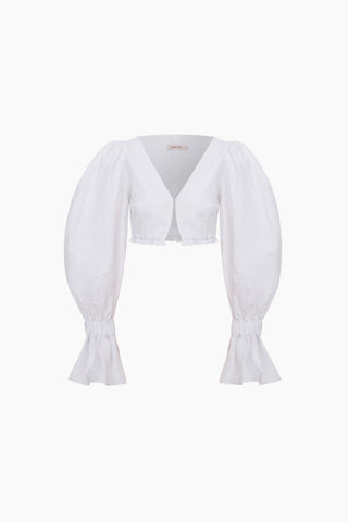 Sky Balloon Shirt / White