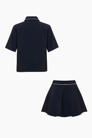 Noor Set / Navy Blue